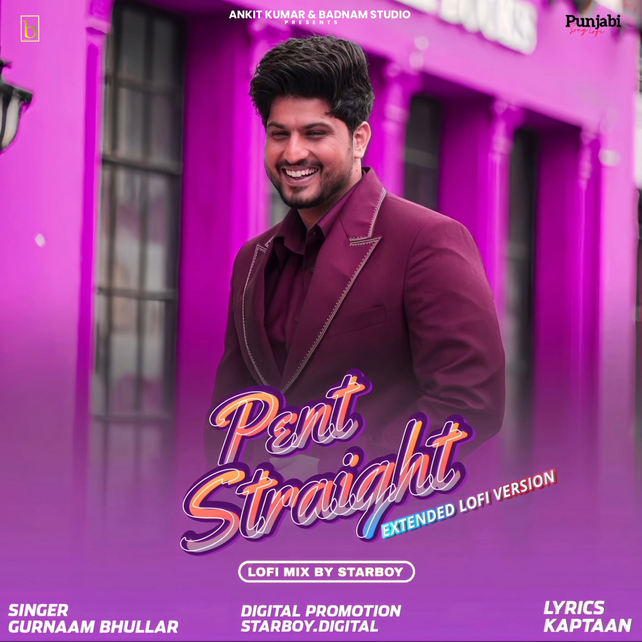 Pent Straight Extended Lofi Version Gurnaam Bhullar 